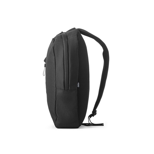 DELFOS. Mochila a tiracolo em poliéster reciclado 300D e poliéster reciclado 600D, com forro em poliéster reciclado 210D