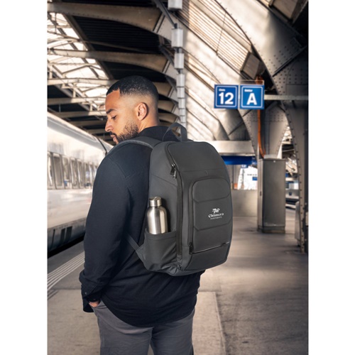 TOULON. Mochila para notebook em 600D poliéster reciclado de alta densidade com resistência à água 16"