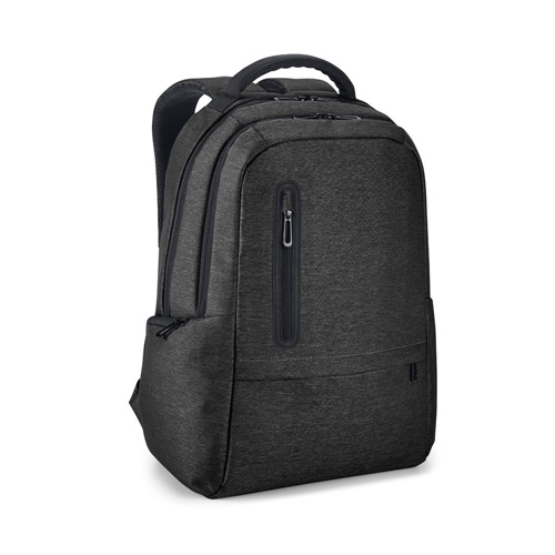 RE-BOSTON. Mochila para computador portátil em Nylon reciclado 2Tone resistente à água com compartimento em 210D