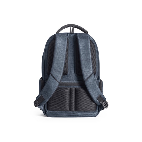 RE-BOSTON. Mochila para computador portátil em Nylon reciclado 2Tone resistente à água com compartimento em 210D