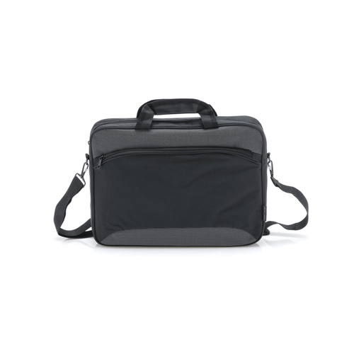 SANTANA. Pasta para computador portátil 15.6'' em 600D 2Tone e 300D poliéster