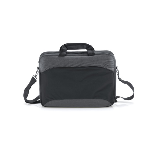 SANTANA. Pasta para computador portátil 15.6'' em 600D 2Tone e 300D poliéster