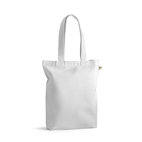 MERIDA. Saco (220 g/m²) em algodão (50%), algodão reciclado (30%) e poliéster (20% rPET)