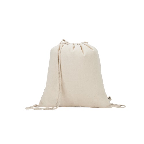 MAIORCA. Saco tipo mochila 100% algodão reciclado (180 g/m²)