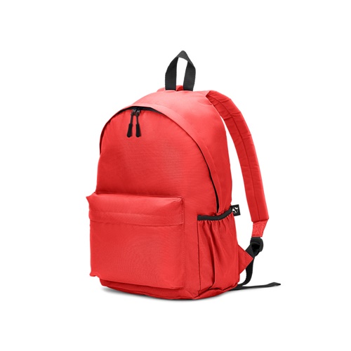 ROSARIO. Mochila clássica com um design intemporal em poliéster reciclado 600D