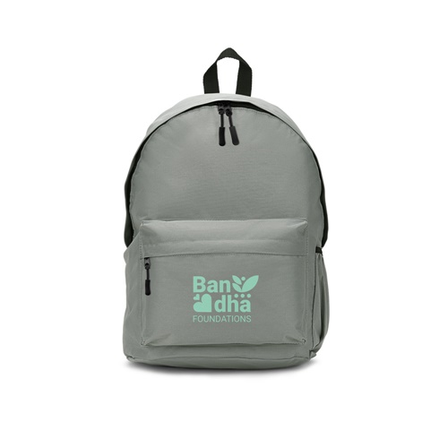 ROSARIO. Mochila clássica com um design intemporal em poliéster reciclado 600D