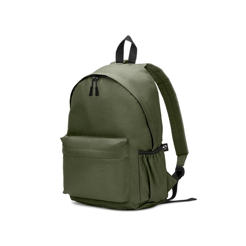 ROSARIO. Mochila clássica com um design intemporal em poliéster reciclado 600D