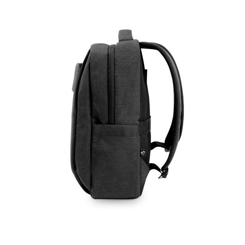 COVENTRY. Mochila, totalmente almofadada, para computador portátil em poliéster reciclado 300D de alta densidade e forro em poliéster reciclado 210D 15.6"