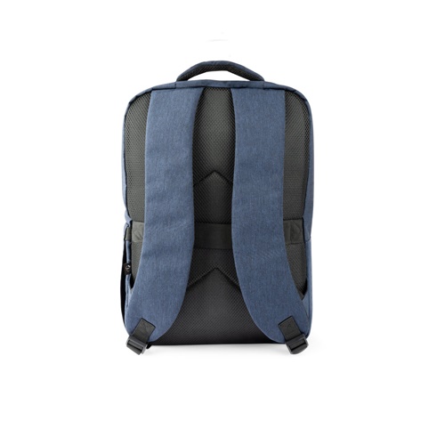 COVENTRY. Mochila, totalmente almofadada, para computador portátil em poliéster reciclado 300D de alta densidade e forro em poliéster reciclado 210D 15.6"