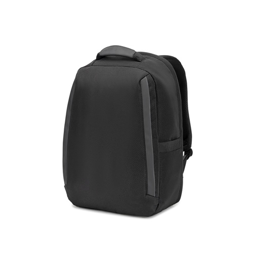 YANGON BPACK. Mochila antirroubo, em sarja com revestimento repelente à água e poliéster reciclado 600D, para computador portátil 17'3"