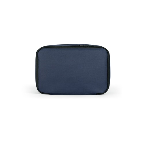 CANCUN LARGE. Saco térmico em poliéster reciclado 600D, com alça em webbing ajustável 14 L