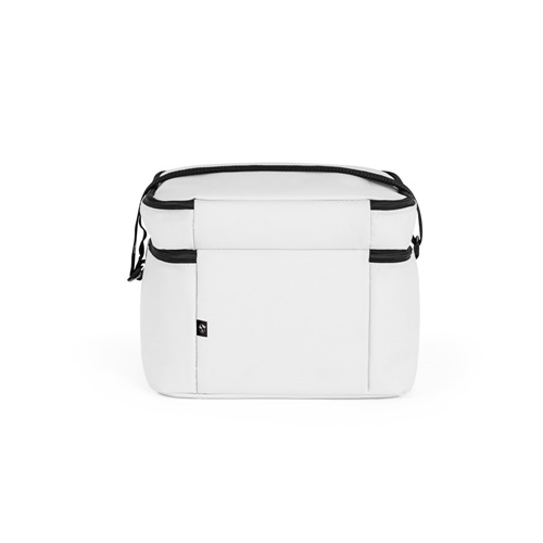 CANCUN LARGE. Saco térmico em poliéster reciclado 600D, com alça em webbing ajustável 14 L