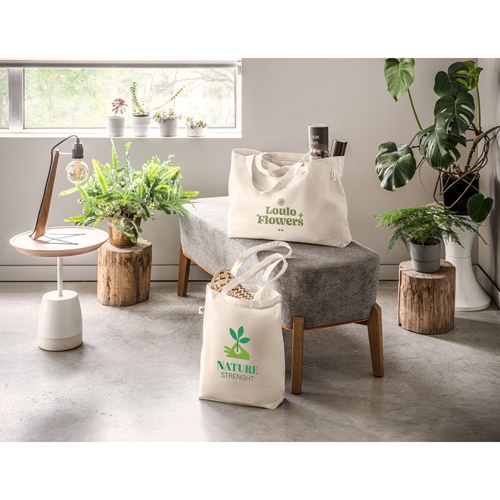 HARBOR. Saco em algodão reciclado (70%) e poliéster (30% rPET) (280 g/m²)