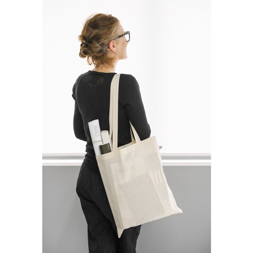 LEON. Saco 100% algodão orgânico (140 g/m²)