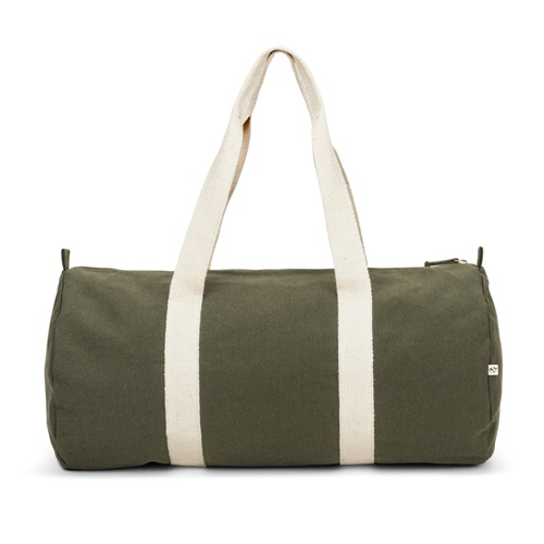 SAINT SPORT. Saco de desporto em algodão reciclado e poliéster reciclado (380 g/m² )