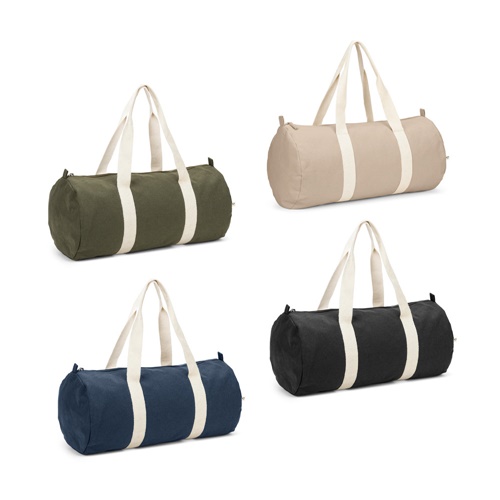 SAINT SPORT. Saco de desporto em algodão reciclado e poliéster reciclado (380 g/m² )