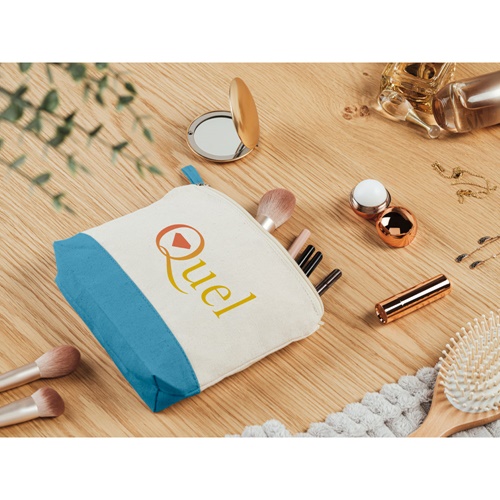 DAPHNE. Bolsa para cosméticos 100% algodão (340 g/m²) bicolor