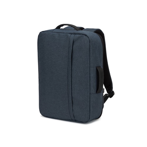 NIAMEY. Mochila para computador portátil em poliéster reciclado 300D de alta densidade 15'6"