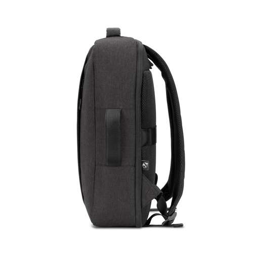 NIAMEY. Mochila para computador portátil em poliéster reciclado 300D de alta densidade 15'6"
