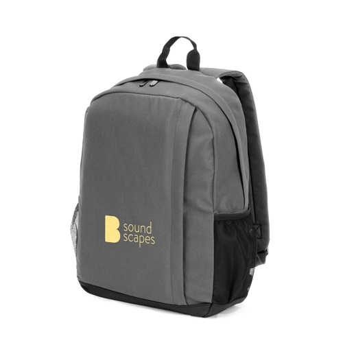 LIVERPOOL. Mochila para computador portátil em poliéster reciclado 600D de alta densidade 15"