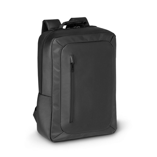 OSASCO. Mochila para computador portátil em poliéster reciclado 600D de alta densidade 15"