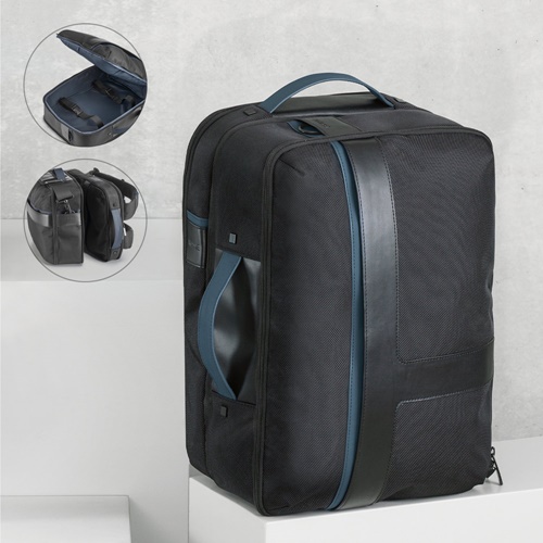 DYNAMIC BACKPACK I. Mochila 2 in 1 portátil 15'6'' em 1680D em poliéster e nylon