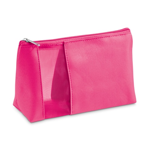 ANNIE. Necessaire em microfibra e rede