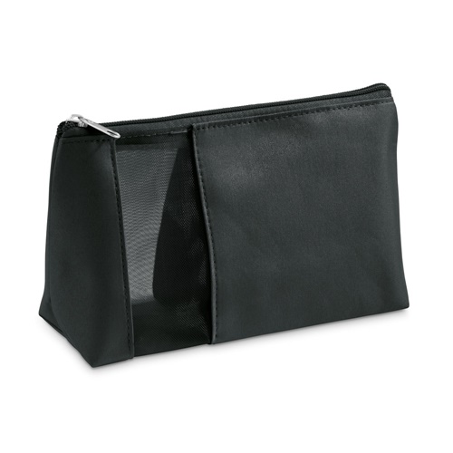 ANNIE. Necessaire em microfibra e rede