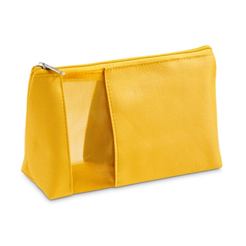 ANNIE. Necessaire em microfibra e rede