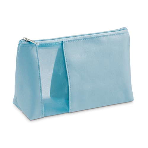 ANNIE. Necessaire em microfibra e rede