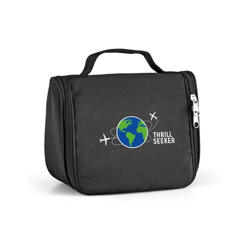 WILLIS. Necessaire em microfibra com vários bolsos