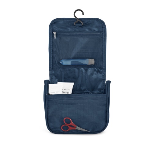 WILLIS. Necessaire em microfibra com vários bolsos