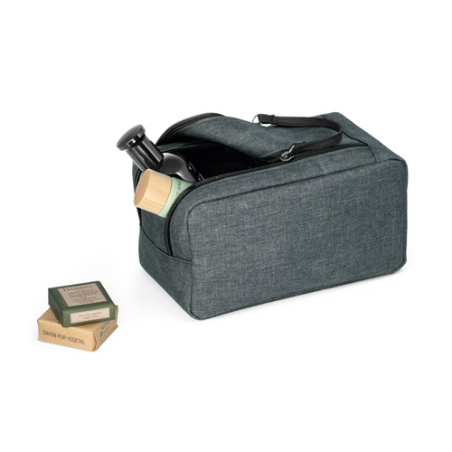 WAYNE. Necessaire em 600D de alta densidade com pega