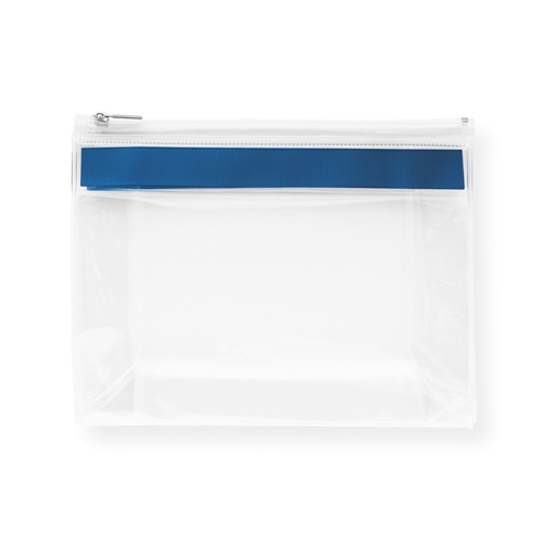 CHASTAIN. Necessaire transparente em EVA com fecho de correr
