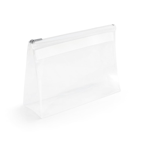 CHASTAIN. Necessaire transparente em EVA com fecho de correr