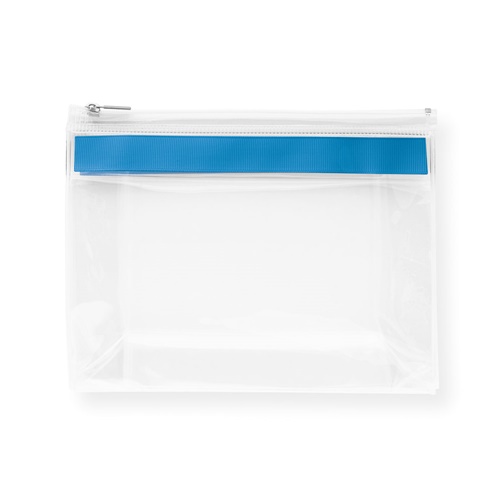 CHASTAIN. Necessaire transparente em EVA com fecho de correr