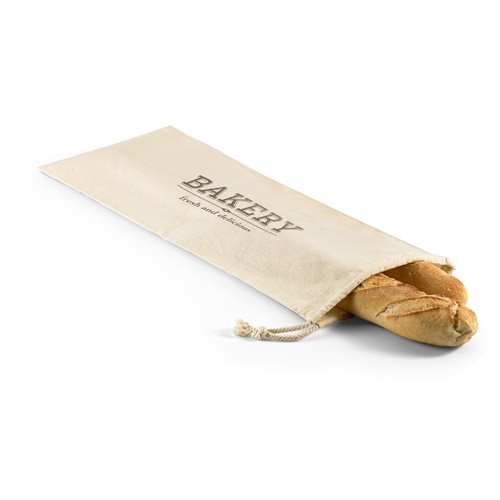 MONCO. Saco para pão em 100% algodão (100 g/m²)