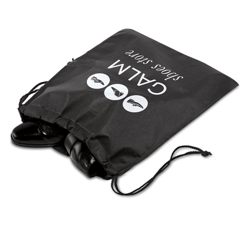 GWENNO. Bolsa para sapatos em non-woven (80 g/m²)