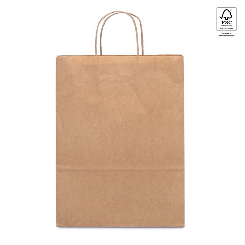 LEIA. Saco em papel kraft (115 g/m²)
