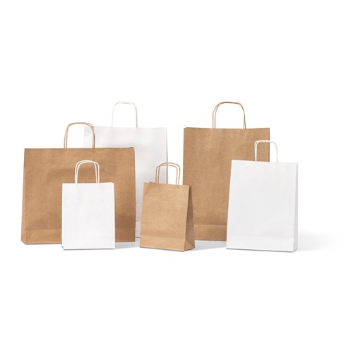 LEIA. Saco em papel kraft (115 g/m²)
