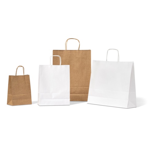 LEIA. Saco em papel kraft (115 g/m²)