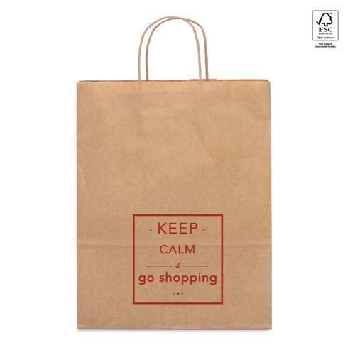 ELLEN. Saco em papel kraft (115 g/m²)