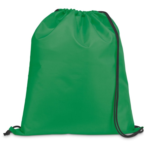 CARNABY. Saco tipo mochila em 210D com cordões em preto