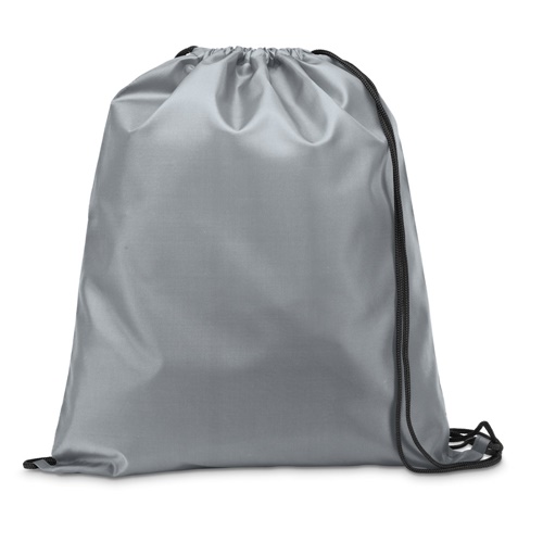 CARNABY. Saco tipo mochila em 210D com cordões em preto