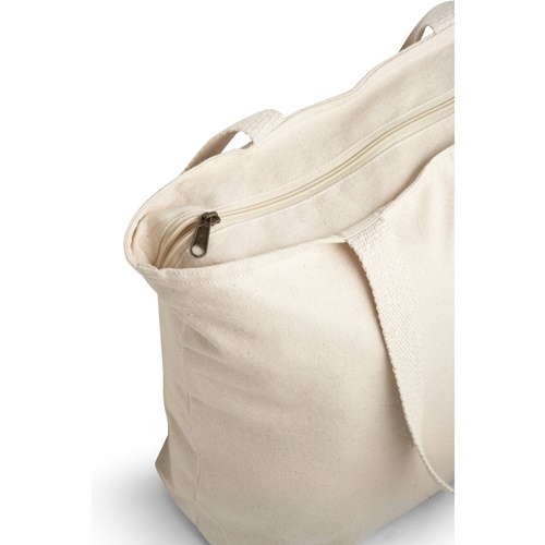 HACKNEY. Saco 100% algodão com fecho (280 g/m²)