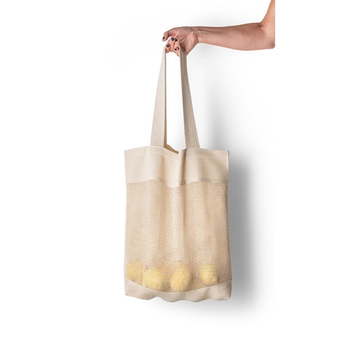 MUMBAI. Saco 100% algodão (180 g/m²) com malha em 100% de algodão