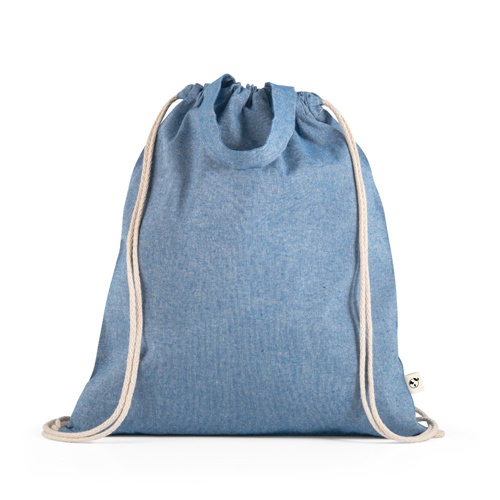 RISSANI. Saco tipo mochila com algodão reciclado (70%) e poliéster (30% rPET) (140 g/m²)