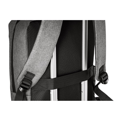 BOLOGNA. Mochila para computador portátil 15'6" em poliéster 300D