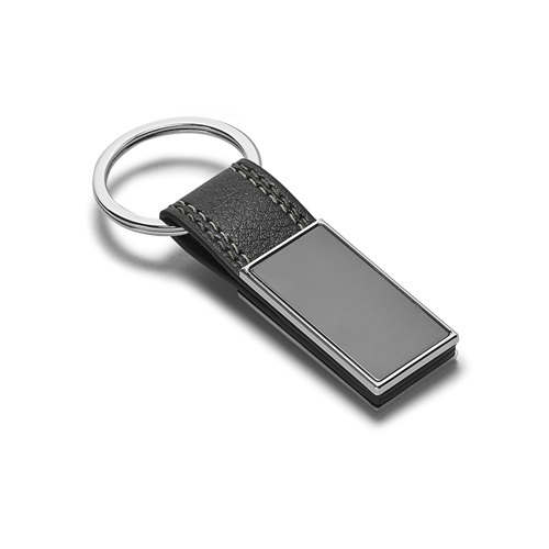 BALE. Porta-chaves em metal e PU