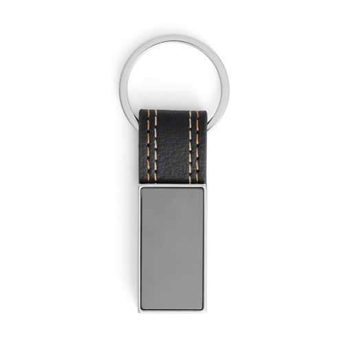 BALE. Porta-chaves em metal e PU